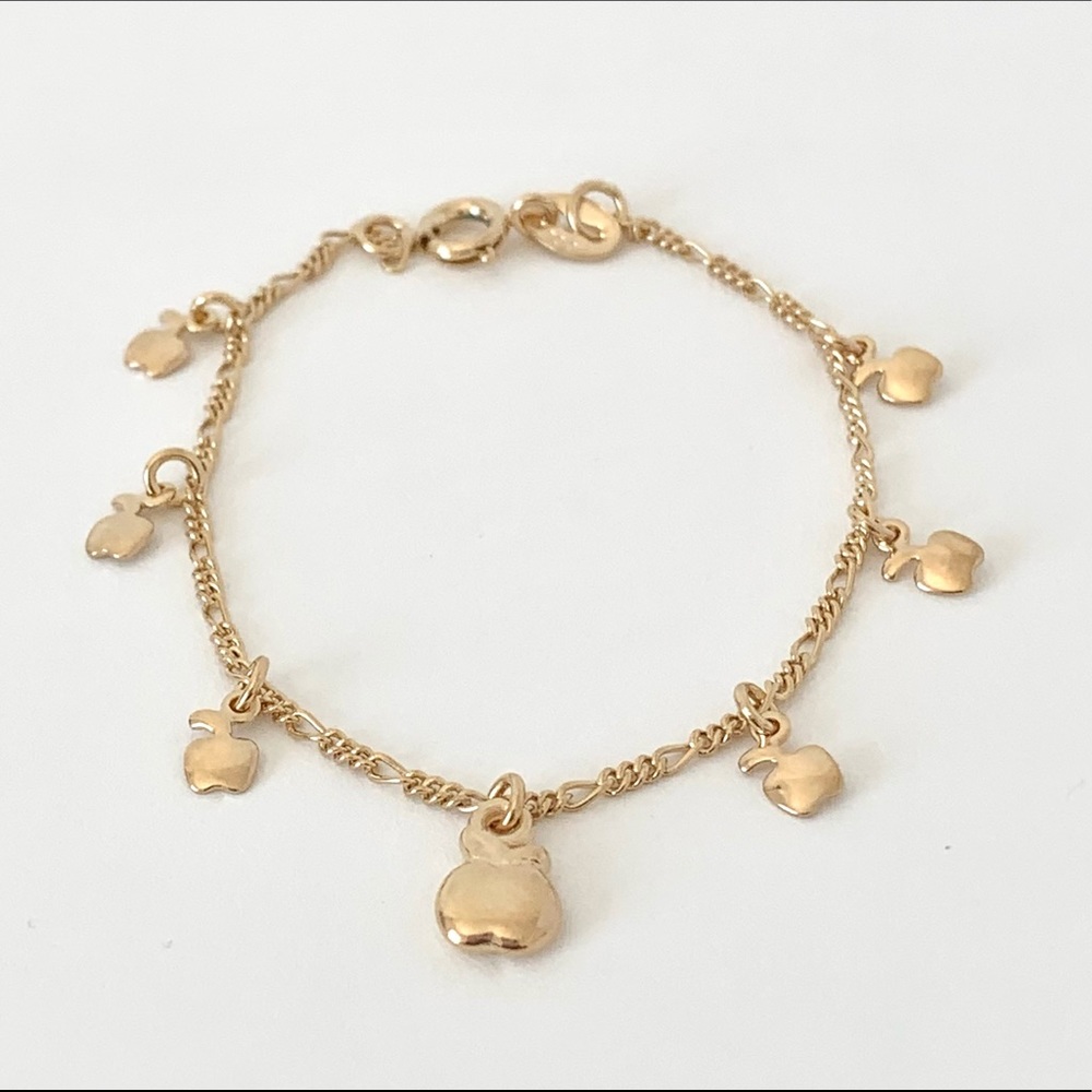 Gold filled kids bracelet